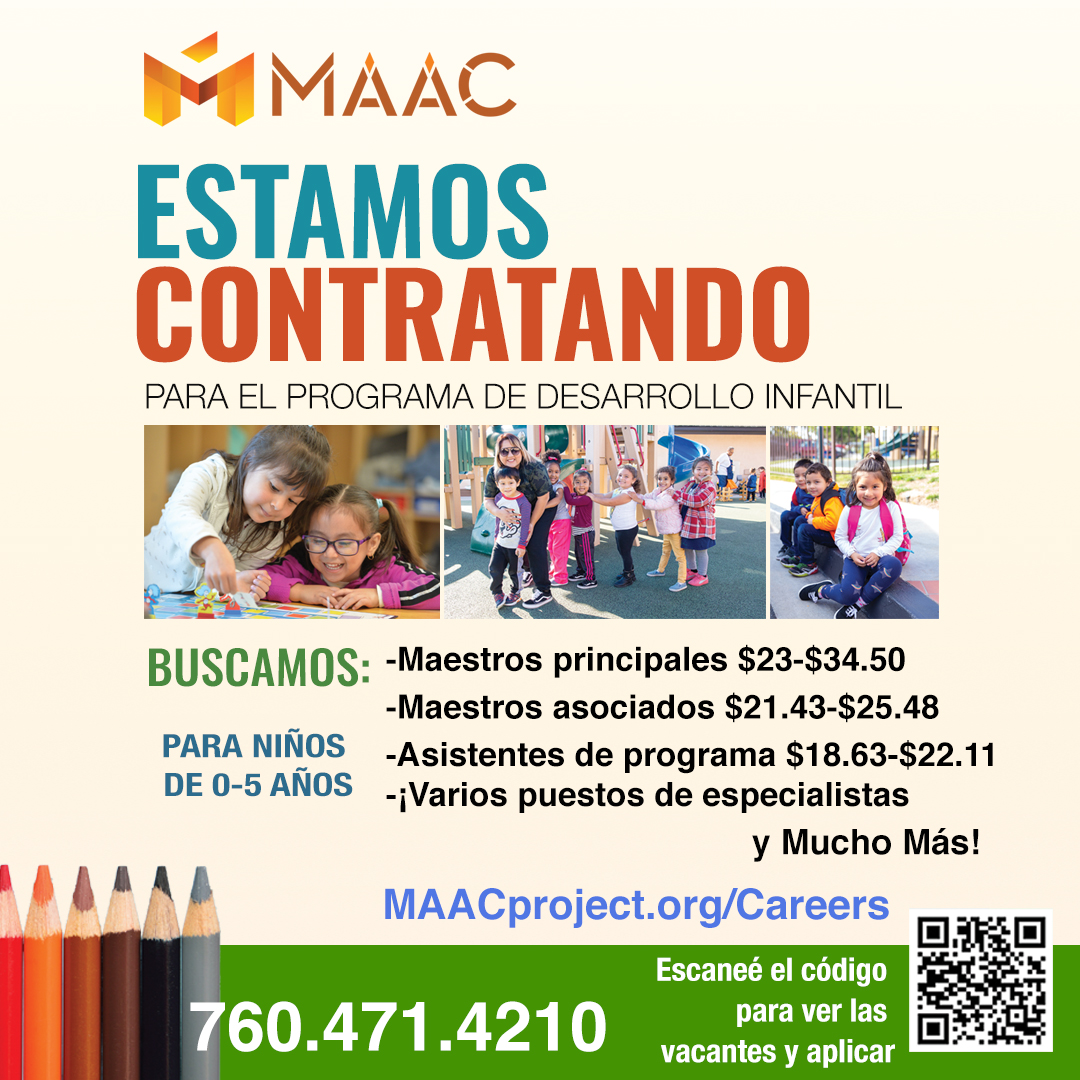Para aplicar click en el link: https://maacproject.org/careers Apply ...