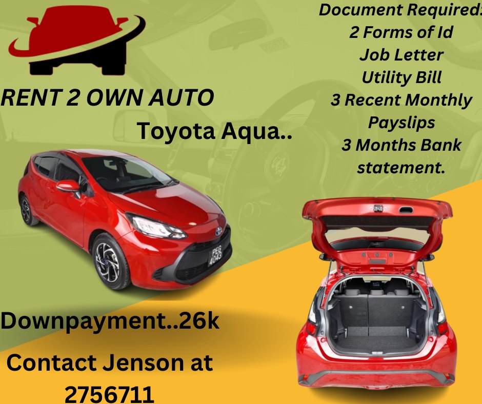 At Rent 2 Own Auto, we give... - Jenson - Rent 2 Own Auto | Facebook