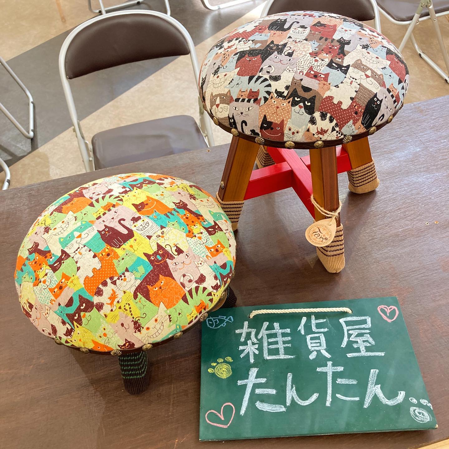 Kae⭐︎さんからも✨ 本日「ねこ猫マーケット」にと🐈 どどっと花笠