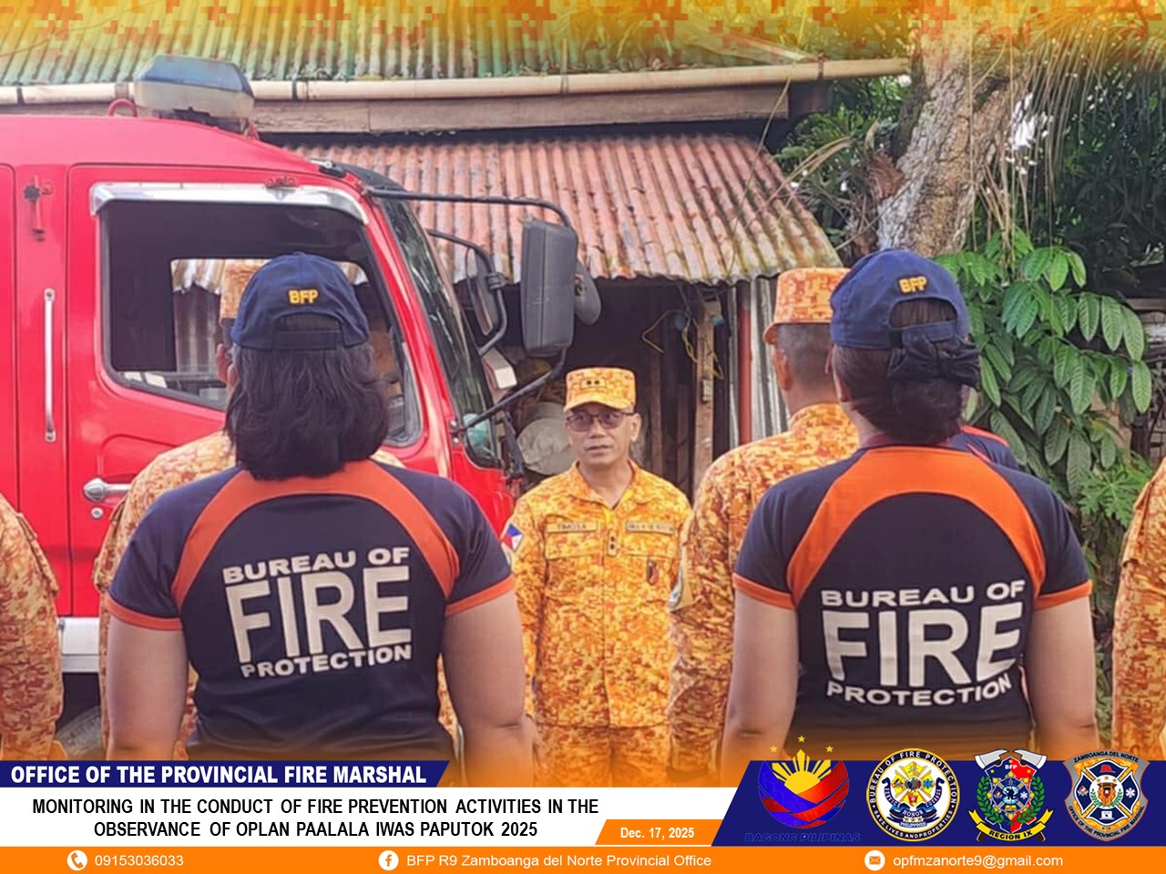 17 December... - BFP R9 Zamboanga del Norte Provincial Office | Facebook