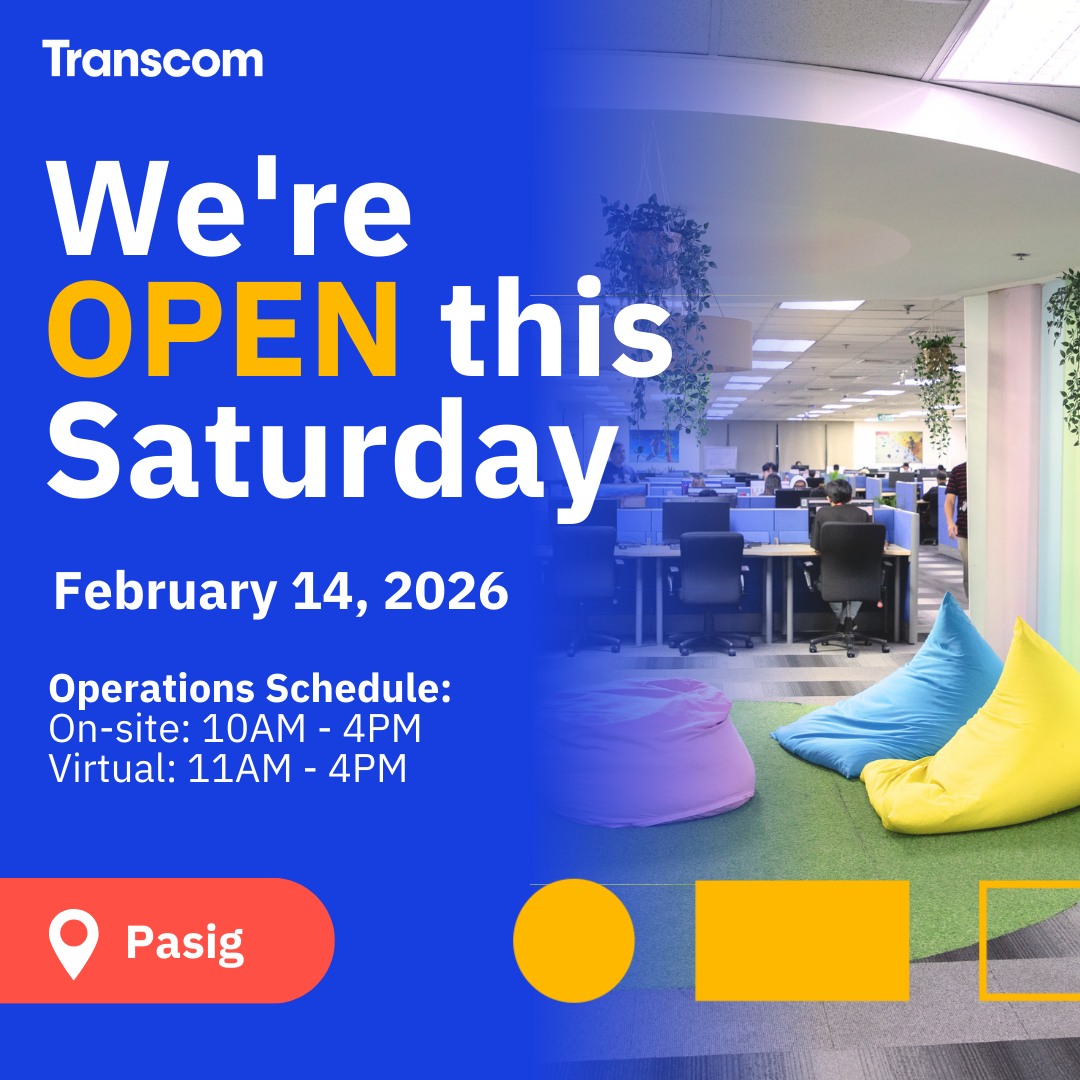 Transcom Asia PH added a new photo. - Transcom Asia PH