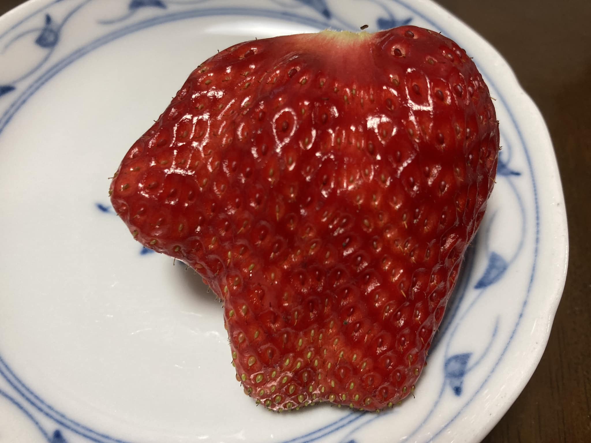 九州に見えませんか？ ちょっと〝 鹿児島 〟の部分がかわいいイチゴ 