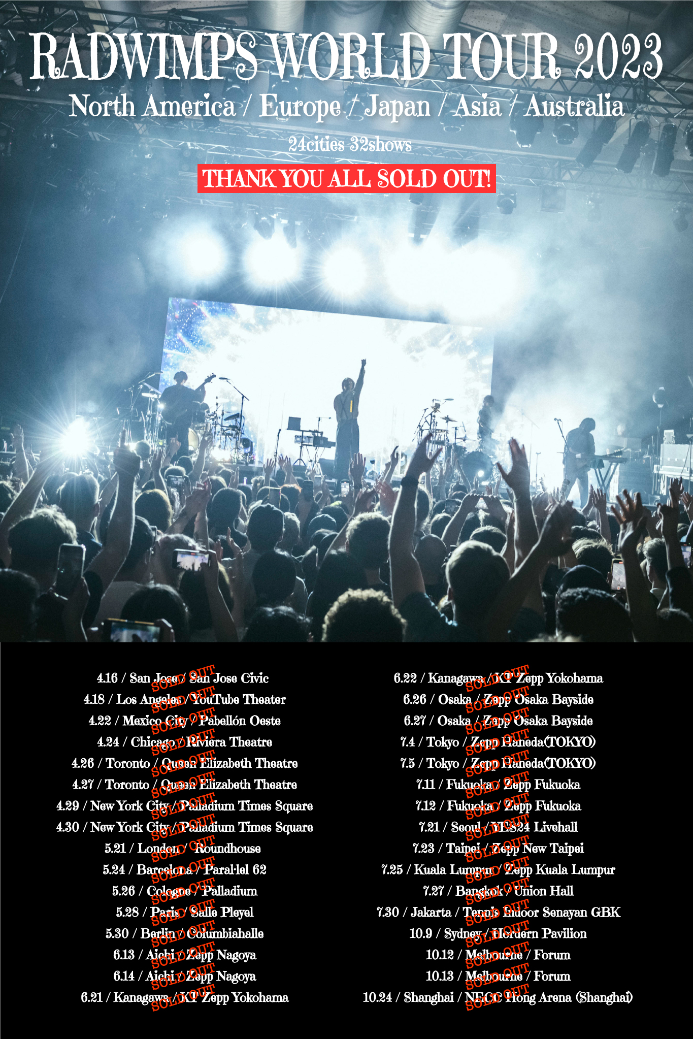 Radix Dance Convention tour dates 2026/27