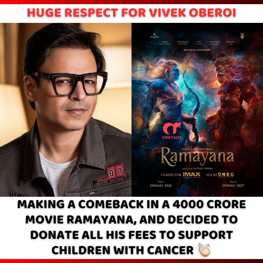 CineTales - 💫 TRUE HERO IN REAL LIFE 💫 #VivekOberoi is all set for a ...