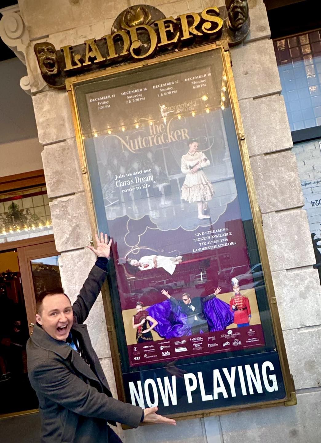 Jeremy Rabe - I absolutely love performing at the Historic...