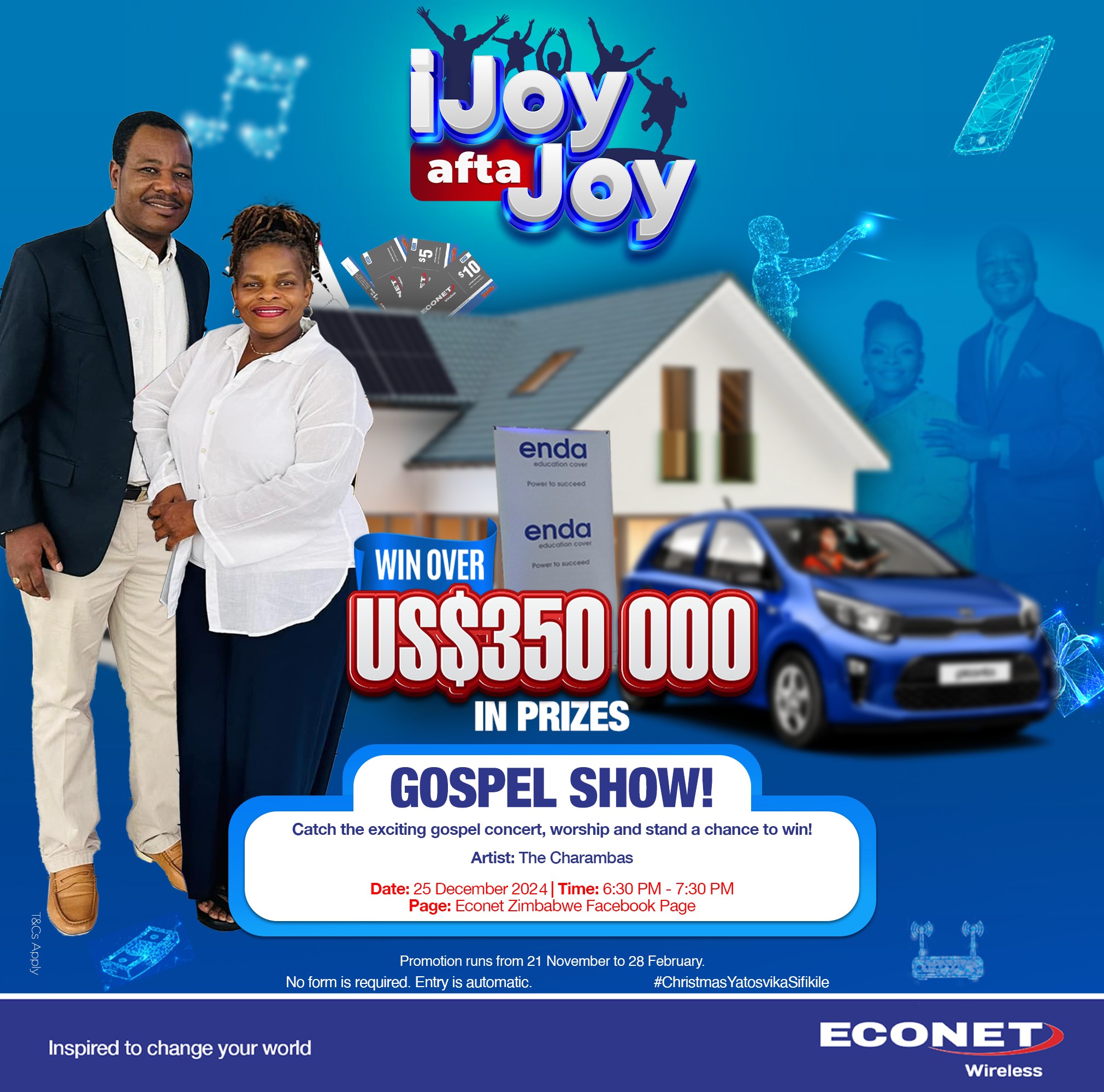 Econet Zimbabwe - #iJoyaftaJoy Gospel Show Today we close... | Facebook