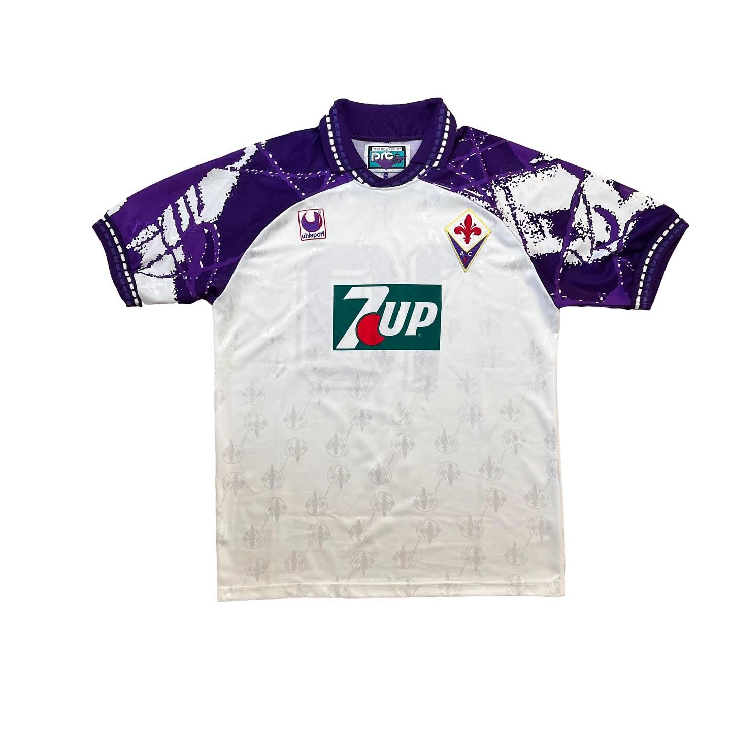 正規94-95 Uhlsport Fiorentina away shirt】