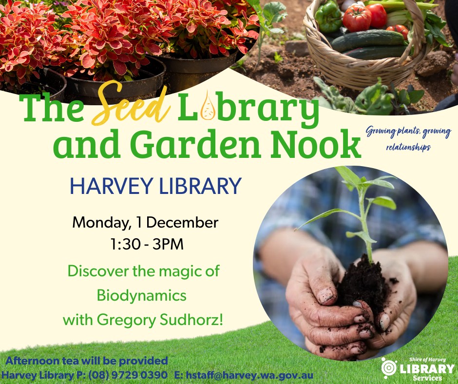 Shire of Harvey Libraries... - Shire of Harvey Libraries