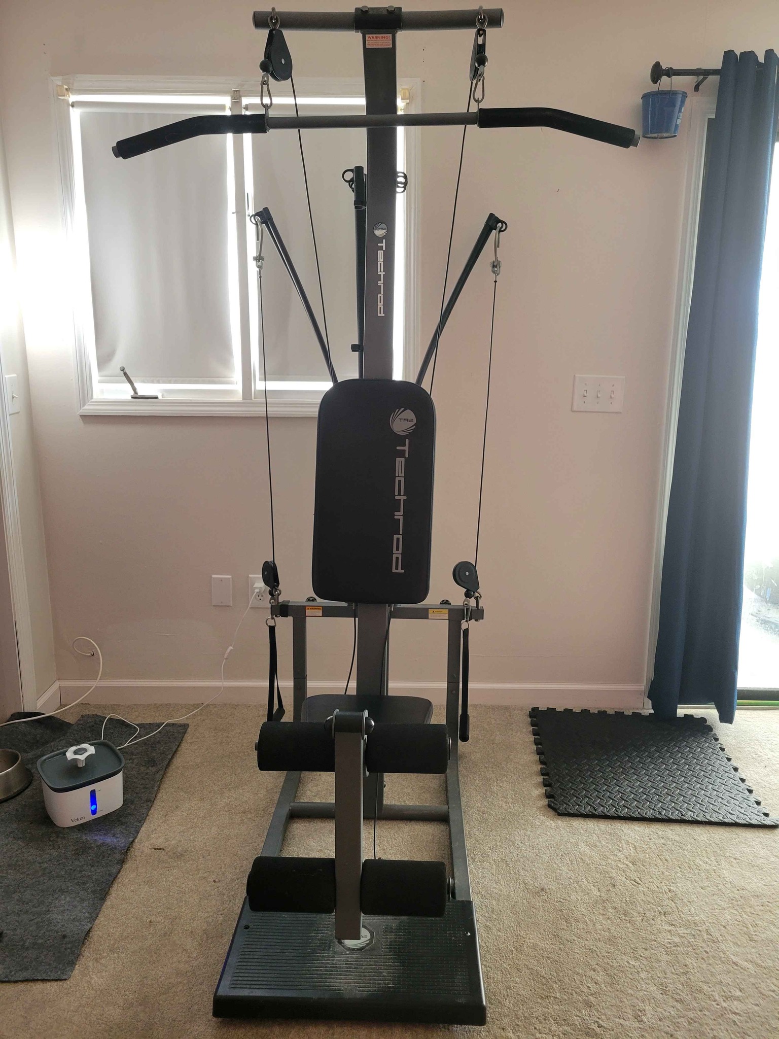 Techrod Resistance Bench & Pull Up Bar - Exercise Benches & Wedges ...