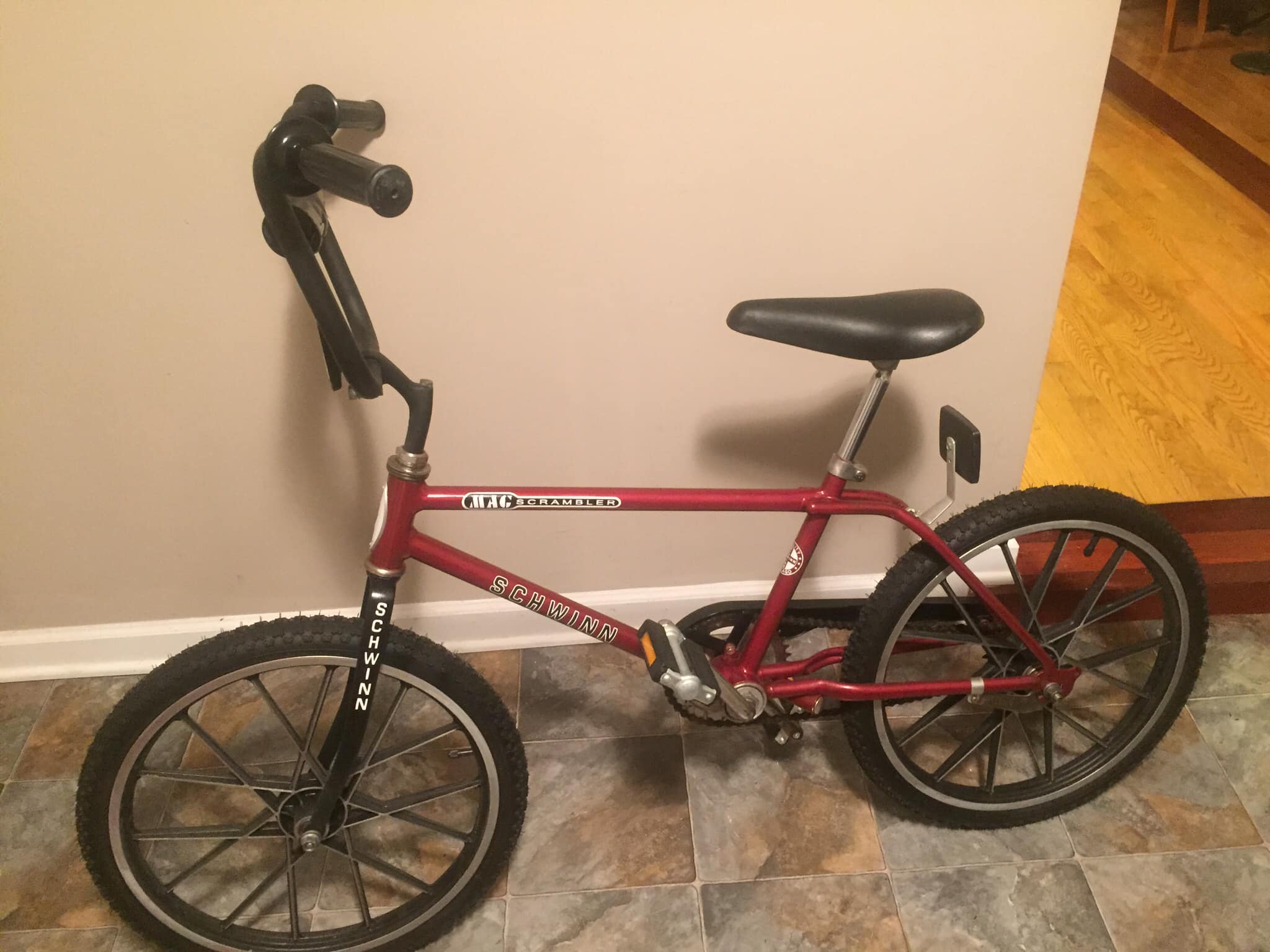 自転車本体 SCHWINN MAG SCRAMBLER mon old bmx May 1979 Schwinn Mag Scrambler survivor ☀️