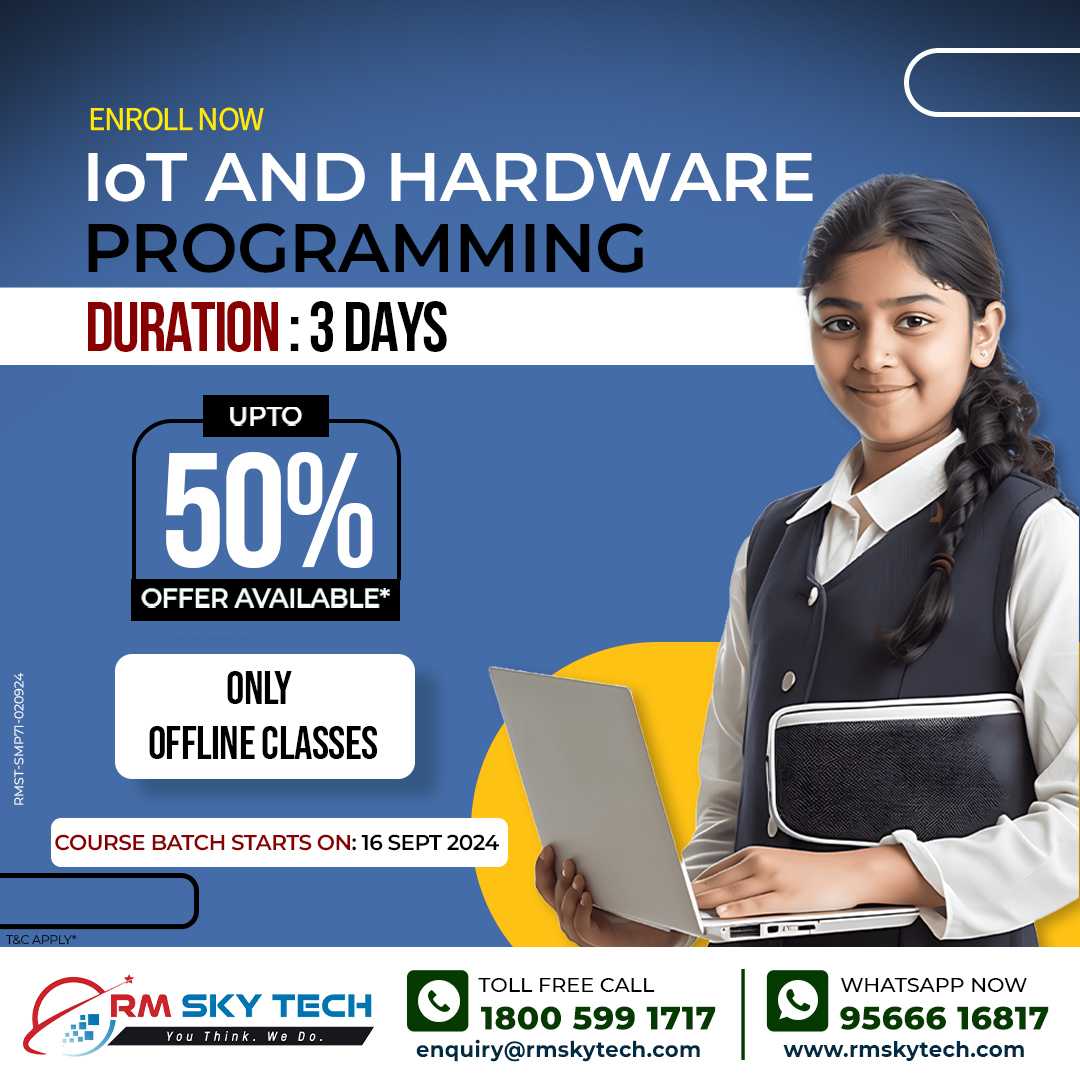 RM Sky Tech - 🚀 Enroll Now in IoT and Hardware...