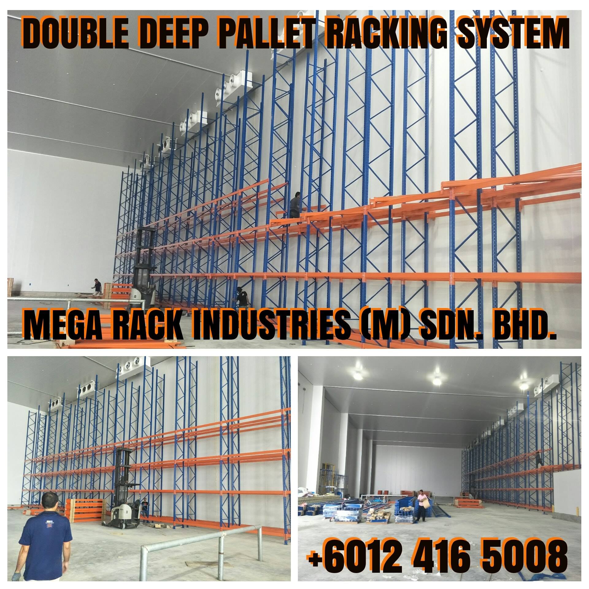 MEGA RACK - On progress... Double deep pallet racking system. Call us ...