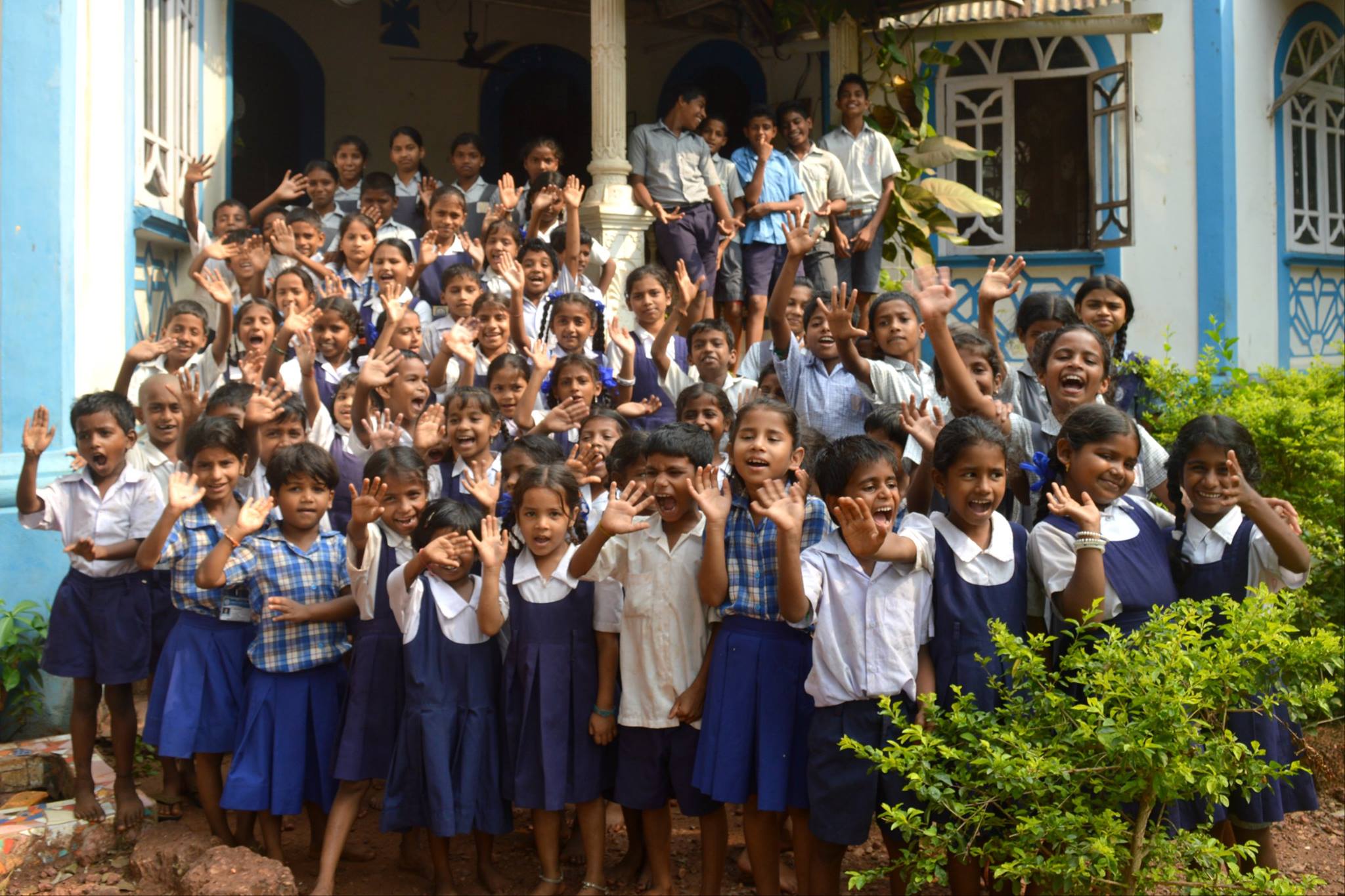 The lovely children at MANGO TREE GOA... - OM Beach Emporium