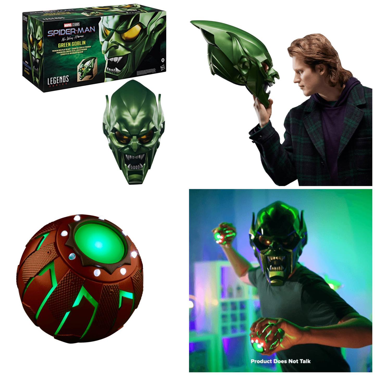 Spider-Man: No Way Home Marvel Legends Series reen Goblin Premium
