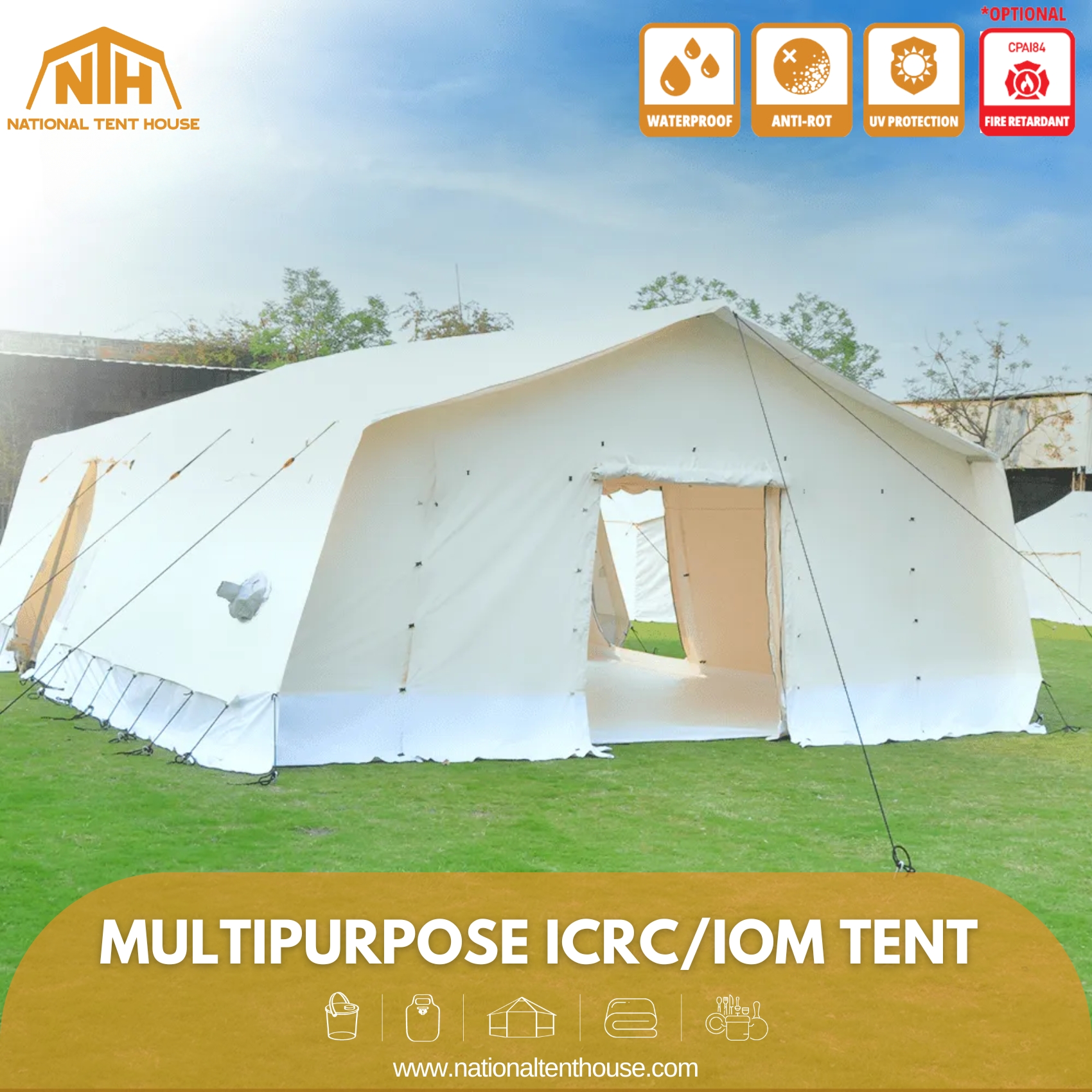 zelt mit ofen KINGCAMP Greenland S Outdoor Küche Mini Camping Herd Heizung Color:White / Silver Lens Pc racing wheel • Bags - Travel Bags