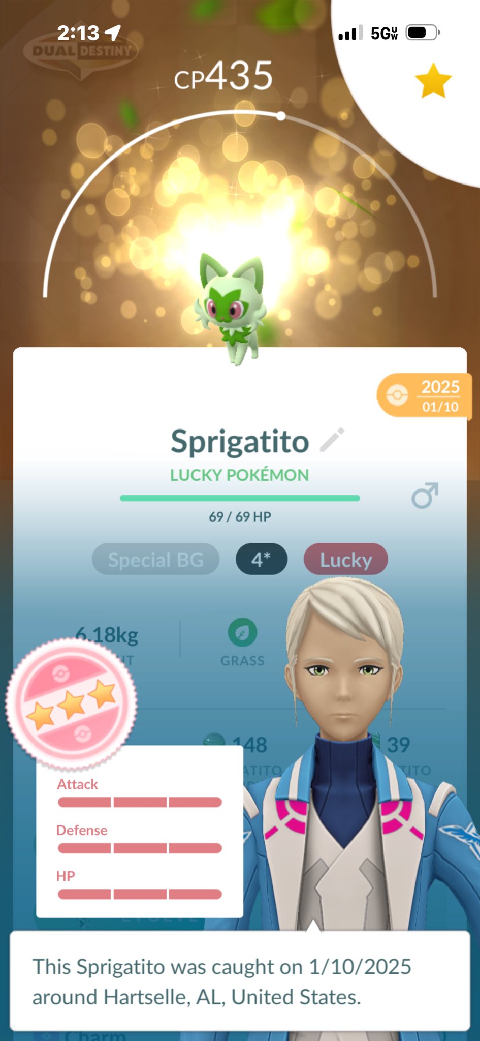 Accidentally getting 4 star pokemon in Pokemon Go
