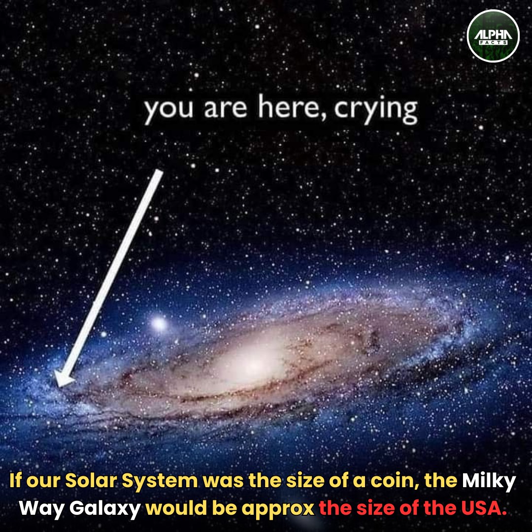 It would take 100,000 years to cross... - Alpha Facts Hindi | Facebook