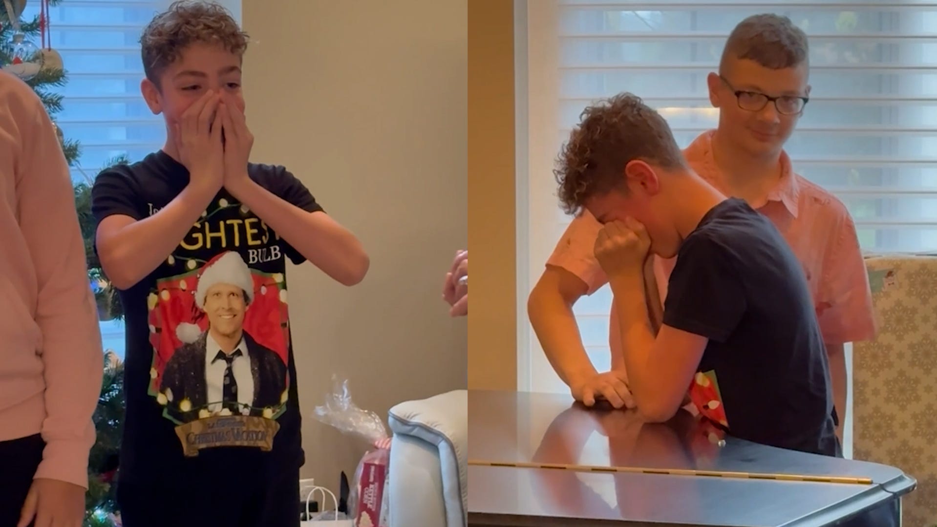 Humankind - A teenage boy burst into happy tears when he spotted a ...