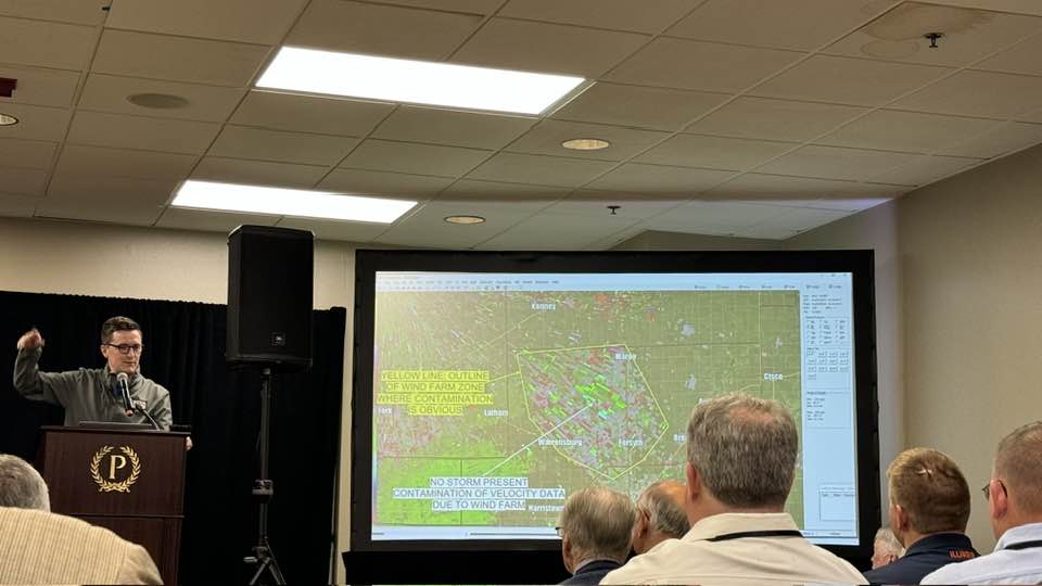 Got to speak at the Illinois... - Meteorologist Jacob Dickey | Facebook