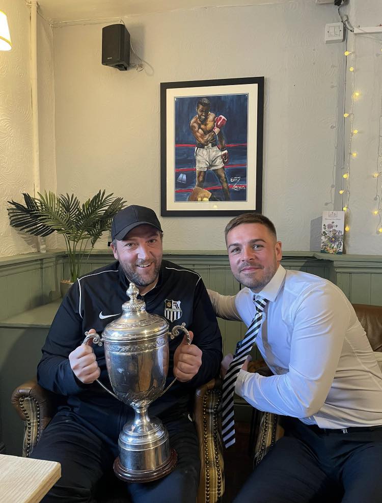 AFC Hackleton - What a club what a story 🤍🖤 In a Kitchen...