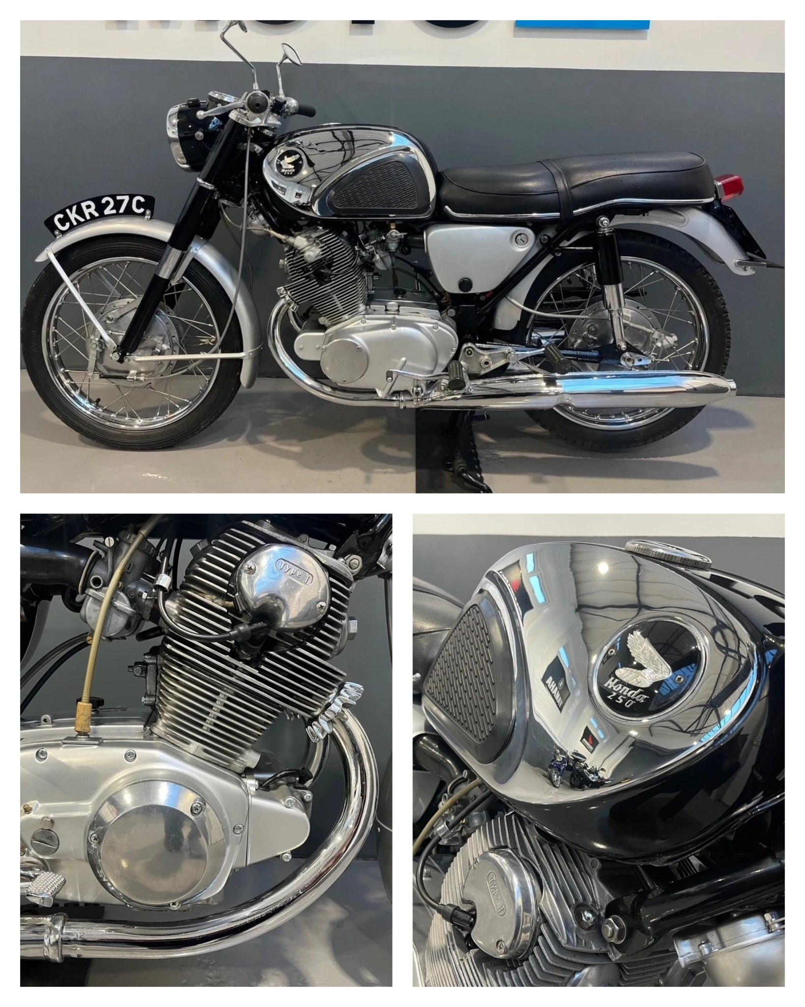 Here is a 1960 CB72. The C72, along with its sibling the C77, were