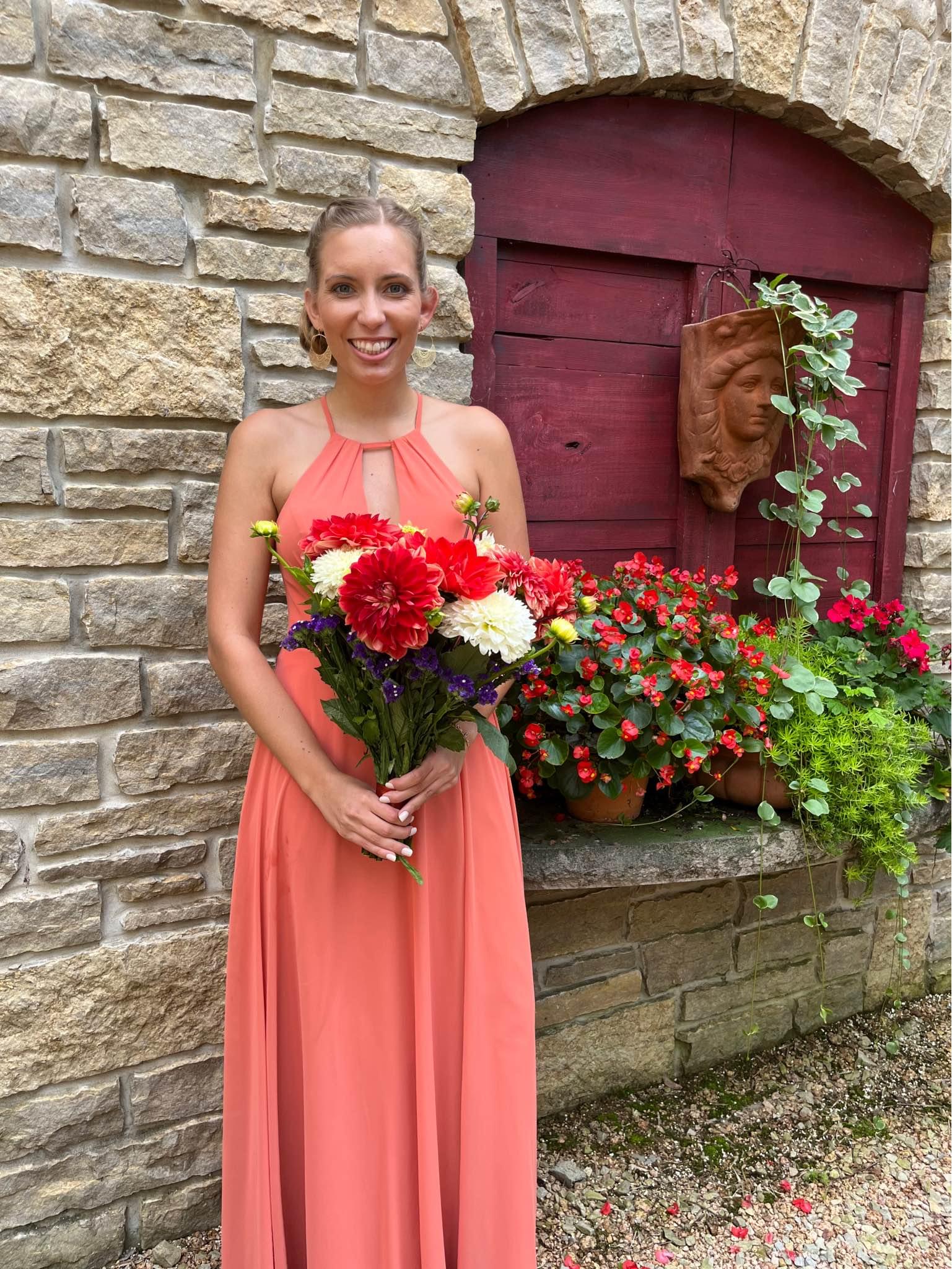 Azazie Mai Tai Evalleen size A6 Bridesmaid Dress - Dresses - Austin, Texas | Facebook Marketplace