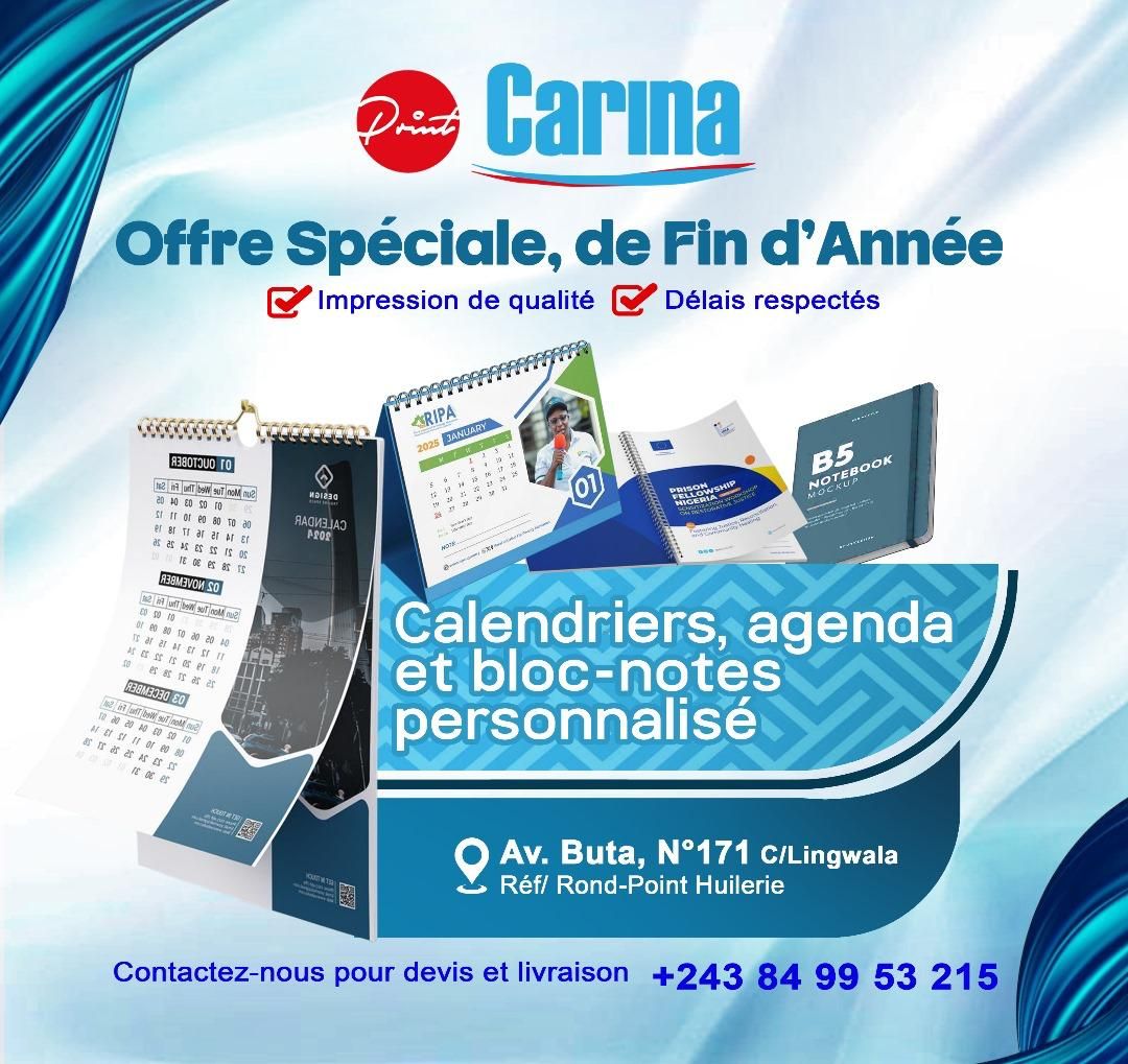 Carina print RDC | Kinshasa