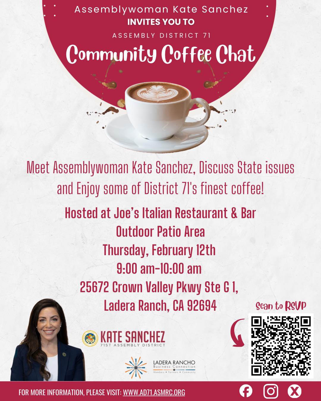 Assemblywoman Kate Sanchez