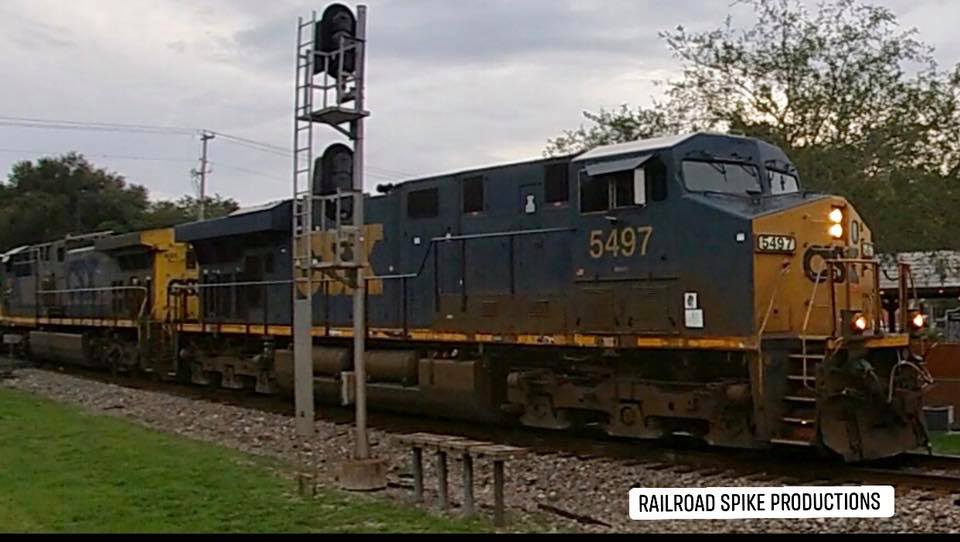 CSX locomotive leading the... - Railroad Spike Productions