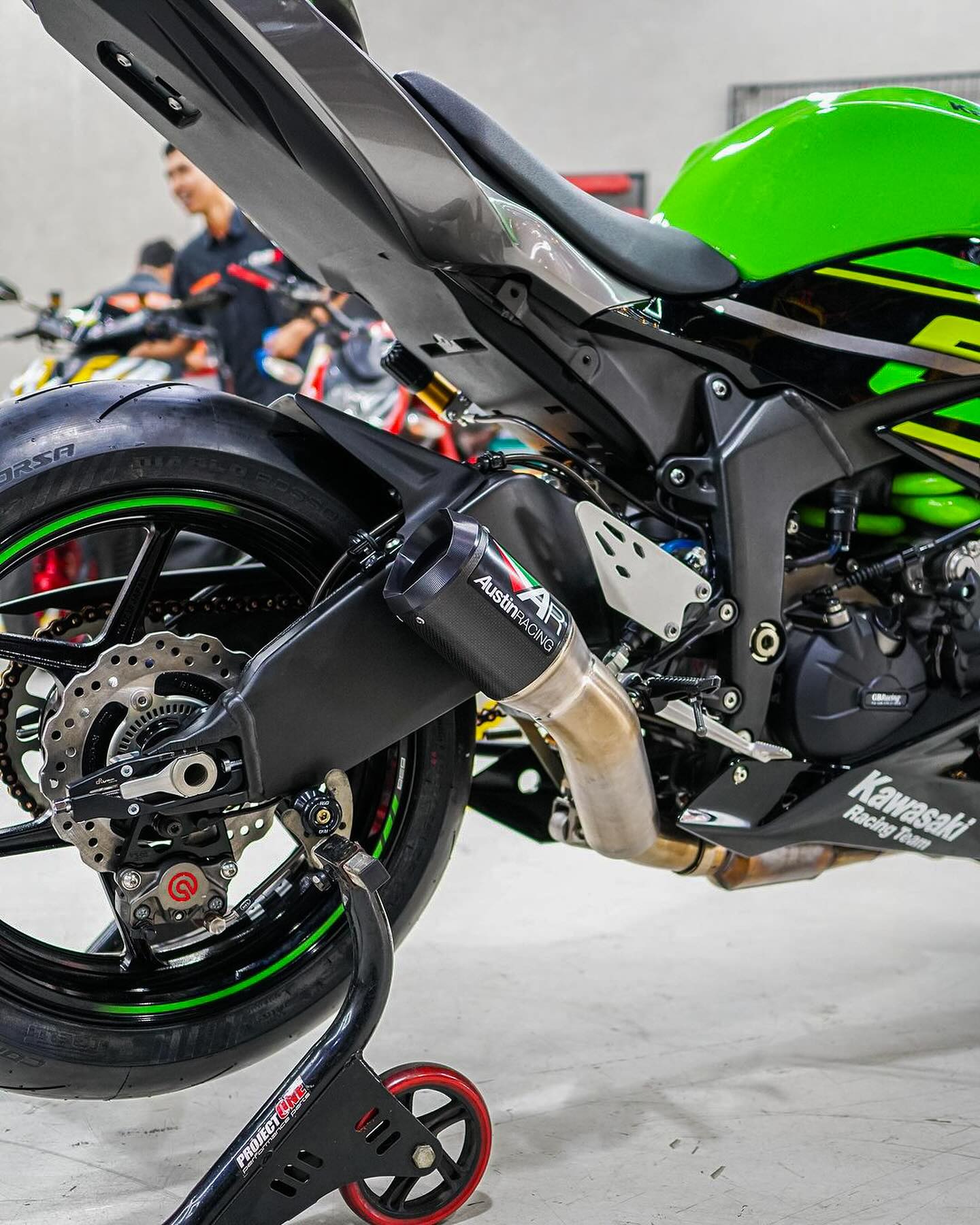 Our GP1R de-cat is the perfect pairing for your Kawasaki ZX6R