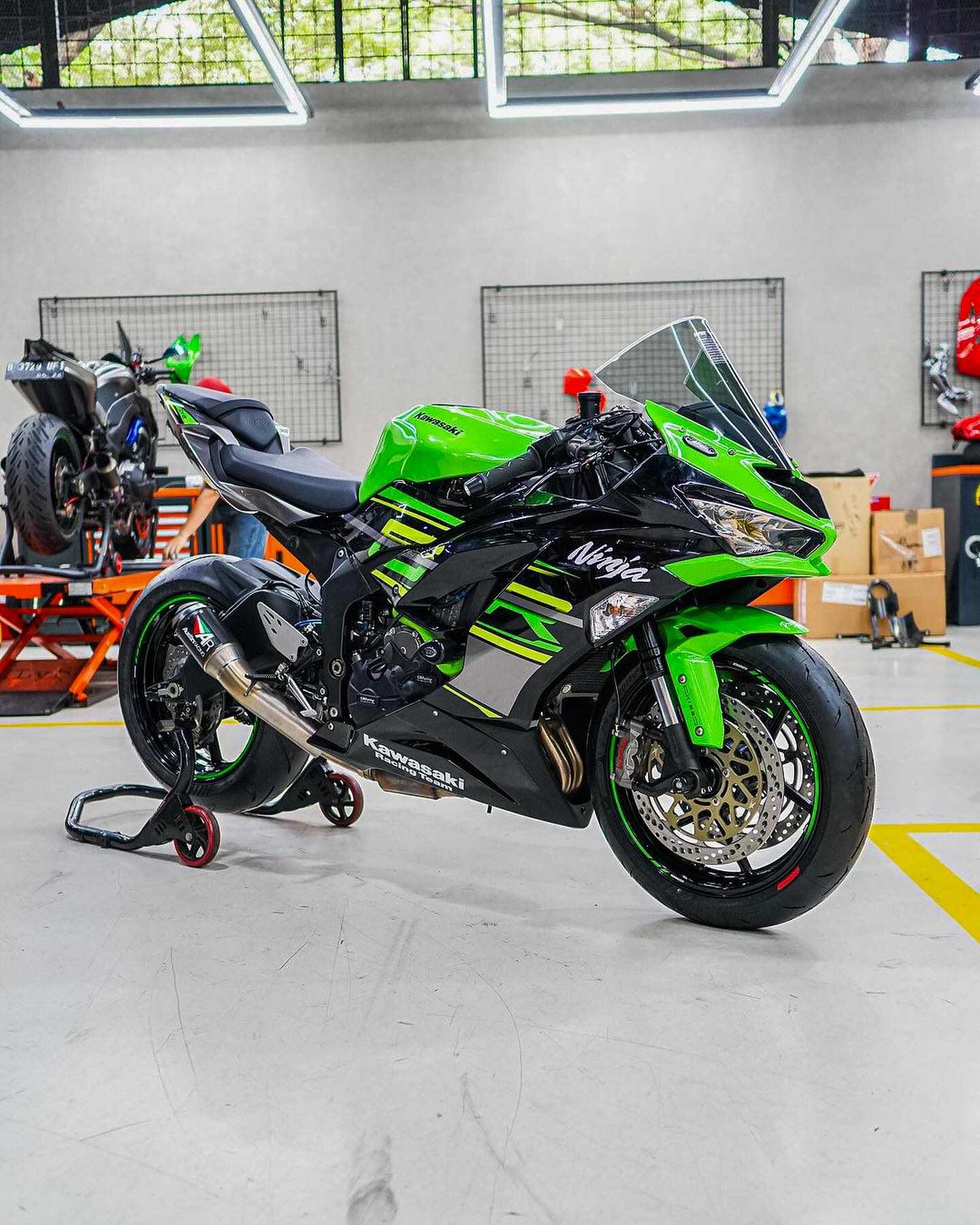 Our GP1R de-cat is the perfect pairing for your Kawasaki ZX6R