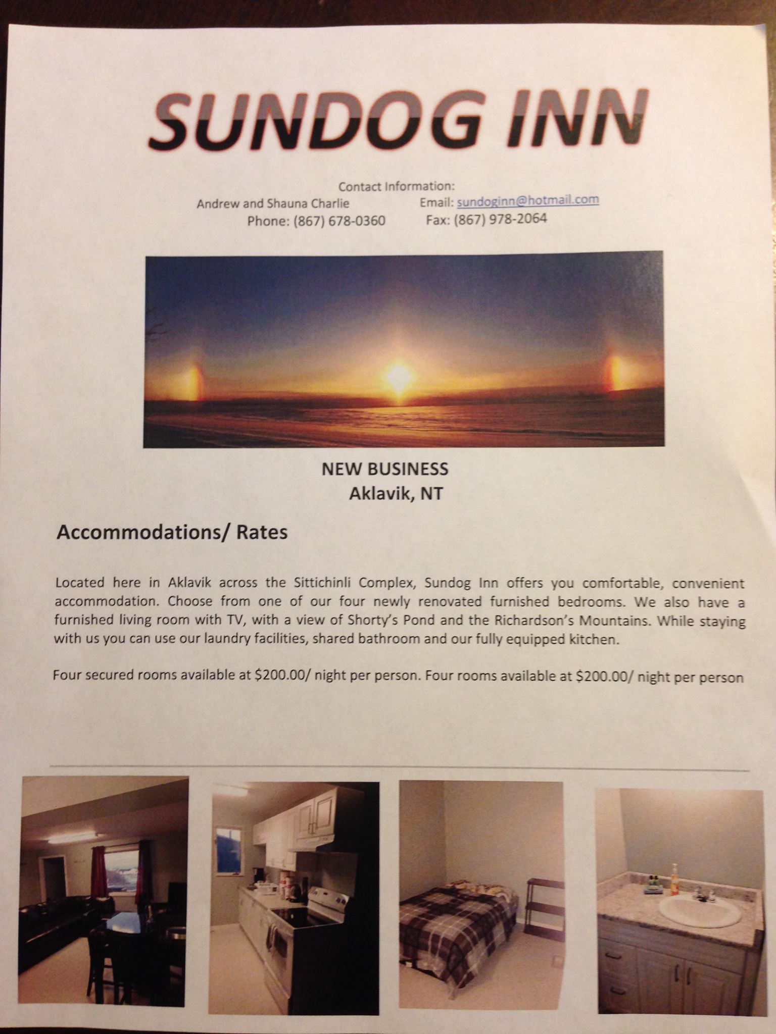 Sundog Inn - Aklavik, NT | Aklavik NT