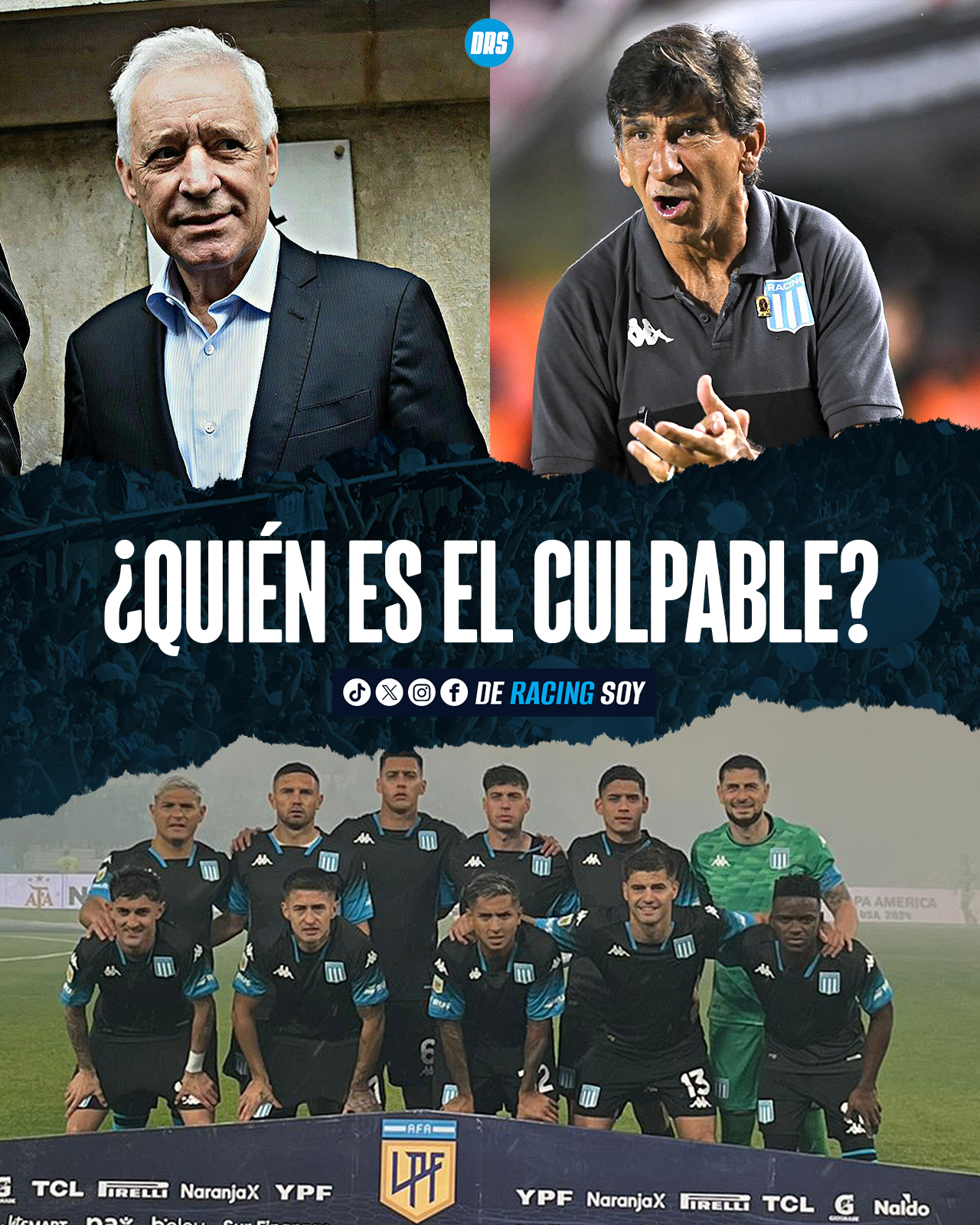 De Racing Soy - OPINA EL HINCHA 🗣 ¿QUIÉN ES EL CULPABLE... | Facebook