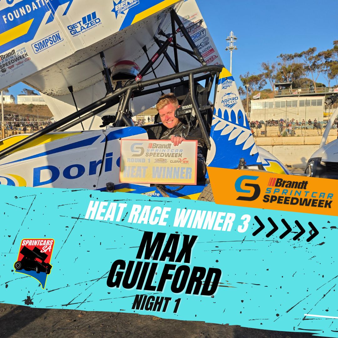 Sprintcars - Max Guilford takes heat 3 win here at Brandt Australia ...