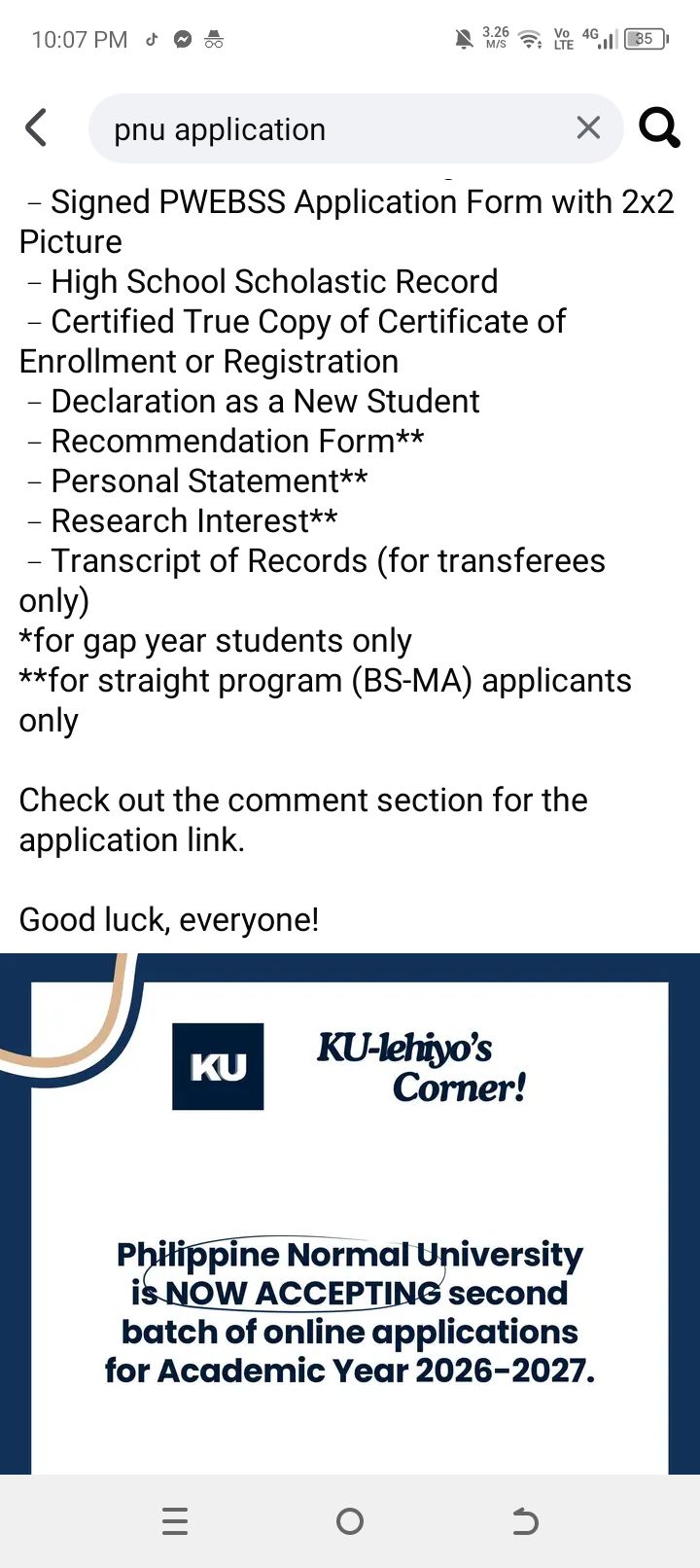 KOLEHIYO UPDATES: College Admission Preparation 2026-2027 | pwede po ...