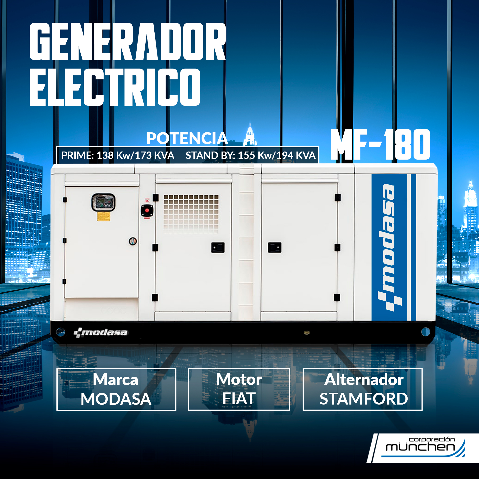 Rompe con los cortes de... - Generadores Eléctricos Bolivia