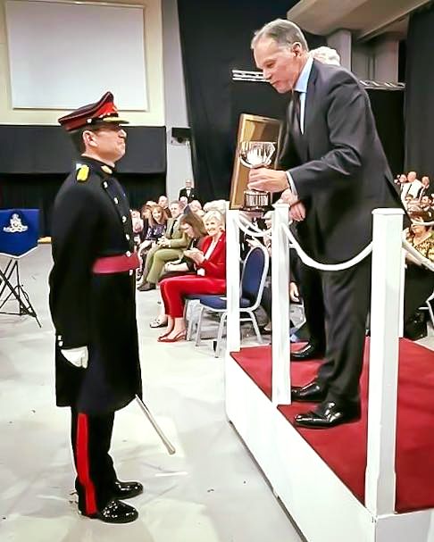 Honoured at the RAA... - 103 Regiment RA Pipes & Drums