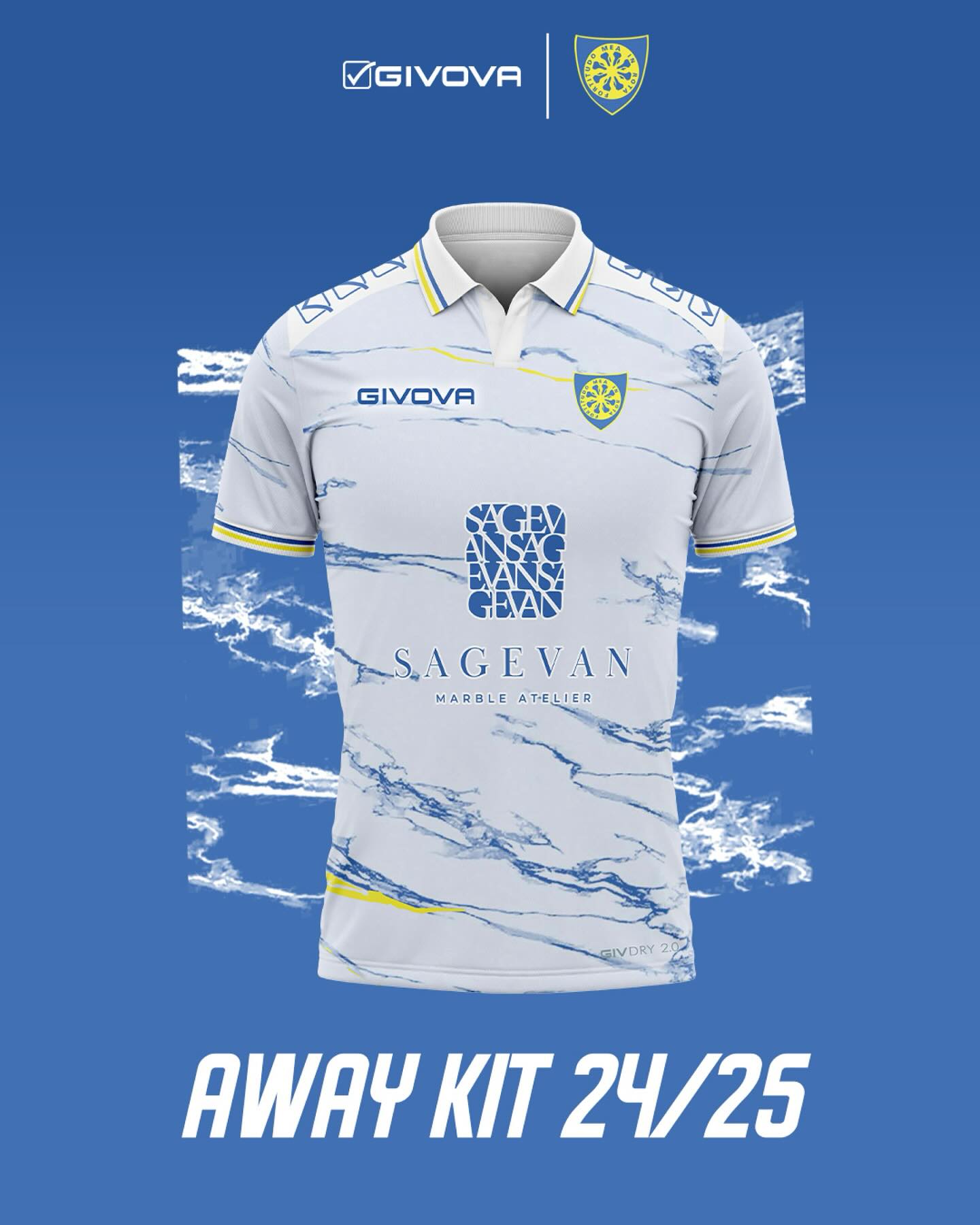 Carrarese Calcio 1908 ~ New Kit Season 24/25? ?Kit Home ⚪️Kit 