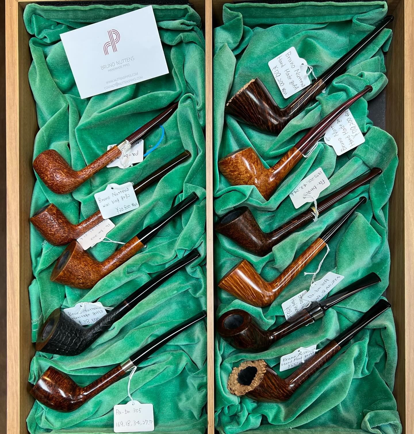 Bruno Nuttens でき ハンドメイドパイプ