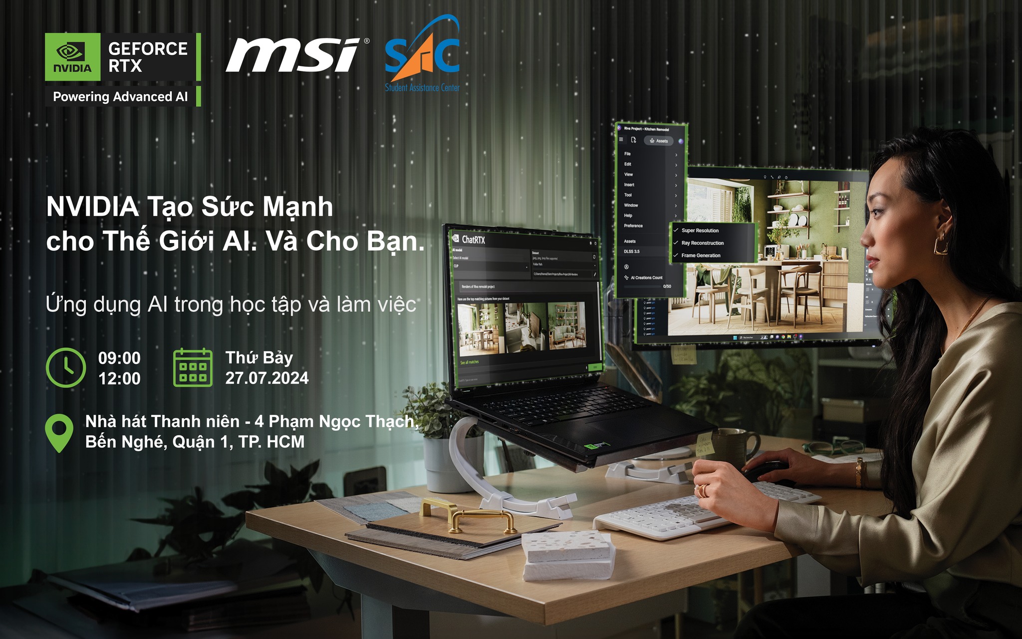 🧑🏻‍💻👨🏻‍💻[SỰ KIỆN RTX AI PC - “MỞ RA KỶ NGUYÊN AI CÙNG MSI”]🤳🏻🤳🏻 🤗🤗Đăng ...