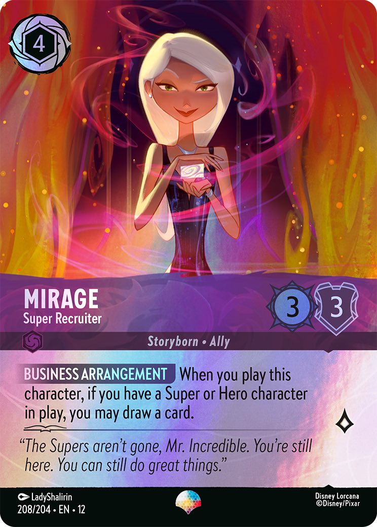 Disney Lorcana Wilds Unknown epic card reveal
