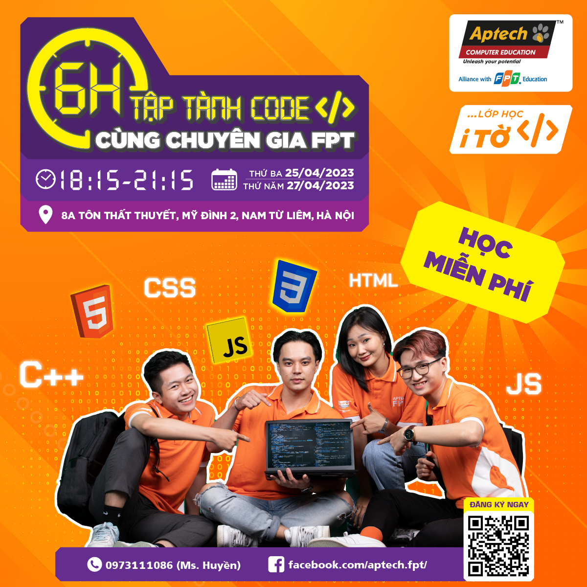 FPT Aptech - Hệ thống đào tạo Lập Trình Viên Quốc Tế | Ho Chi Minh City