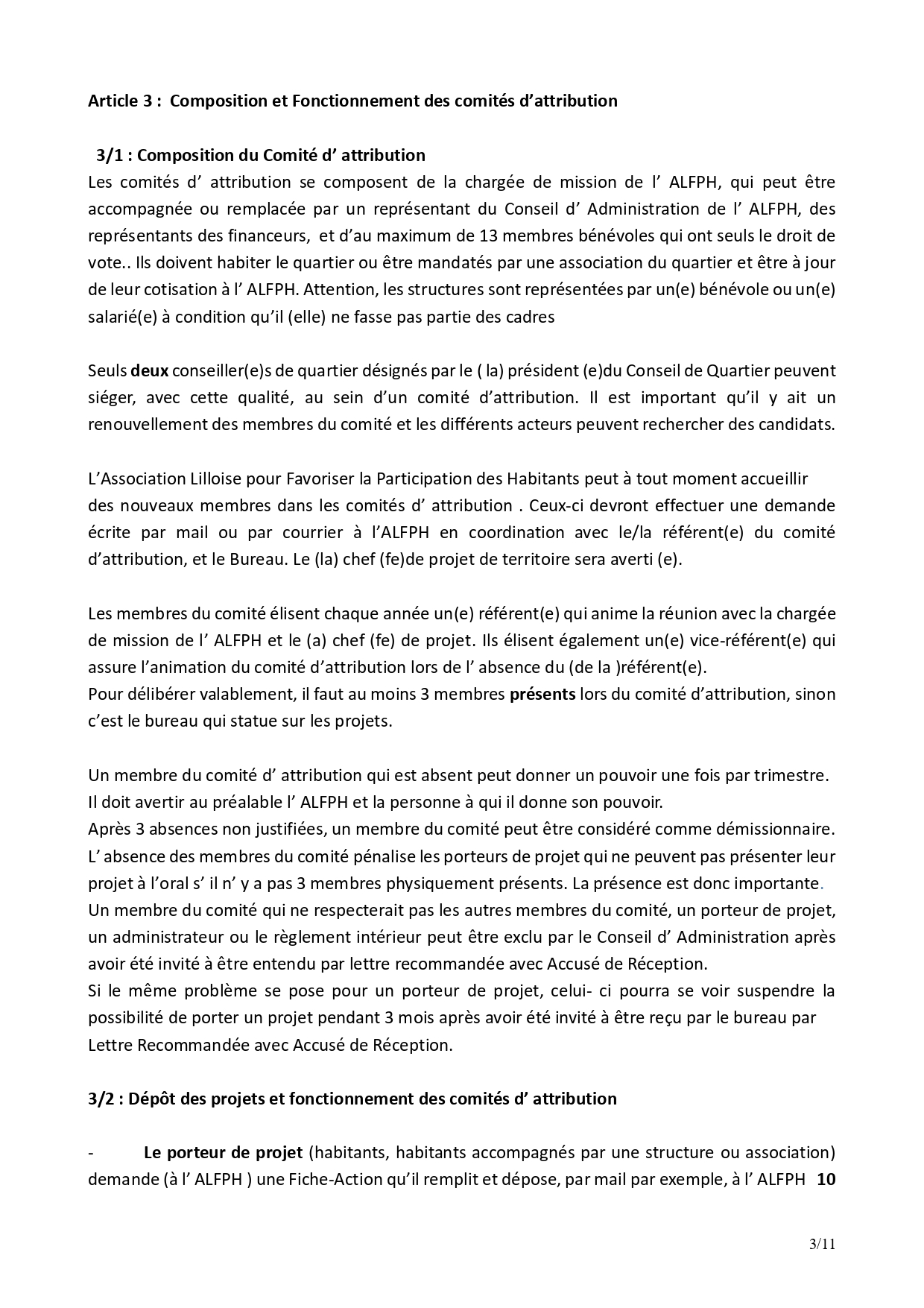 ALFPH | Lille