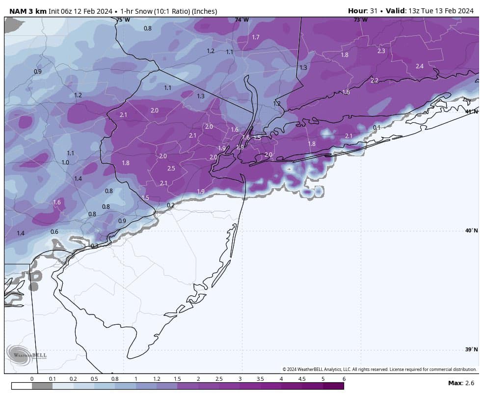 WeatherBizz LLC - UPDATE — Here is a Snow Update! The... | Facebook