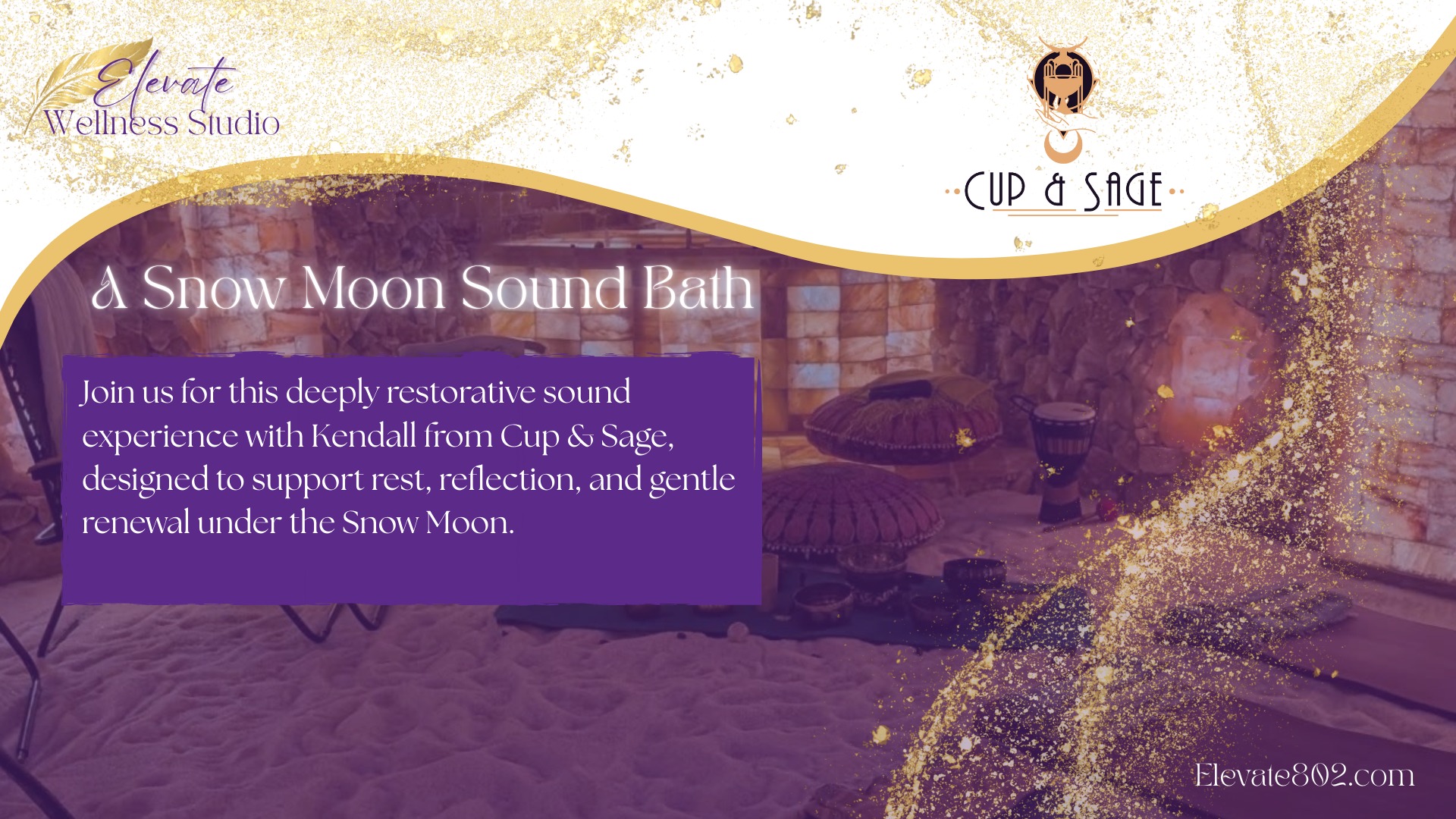 A Snow Moon Sound Bath