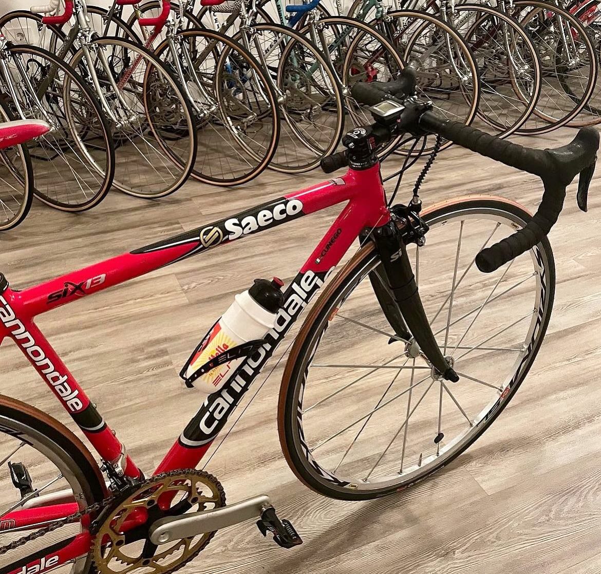 Cannondale Six13 team bike ridden by Damiano Cunego