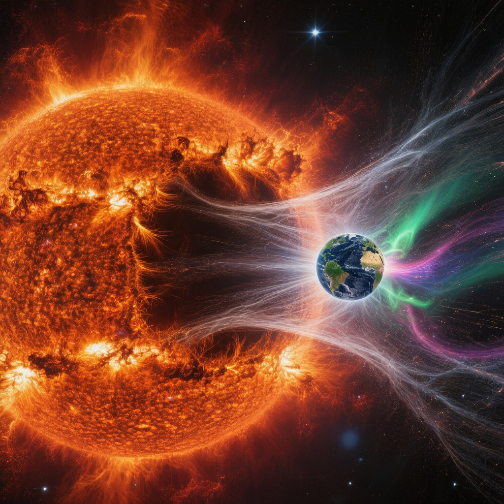 Space - THE SUN OPENED — 400,000 MILES WIDE ☀️ In just 48 hours, this ...