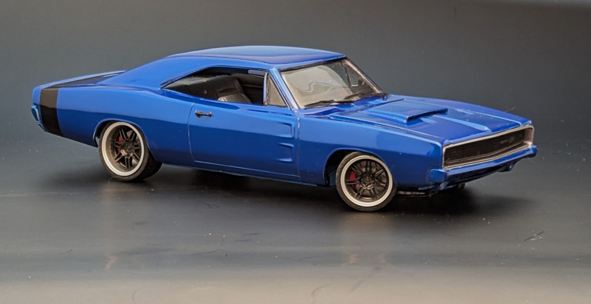 Revell 68 Charger Hellcat restomod with Tamiya paint