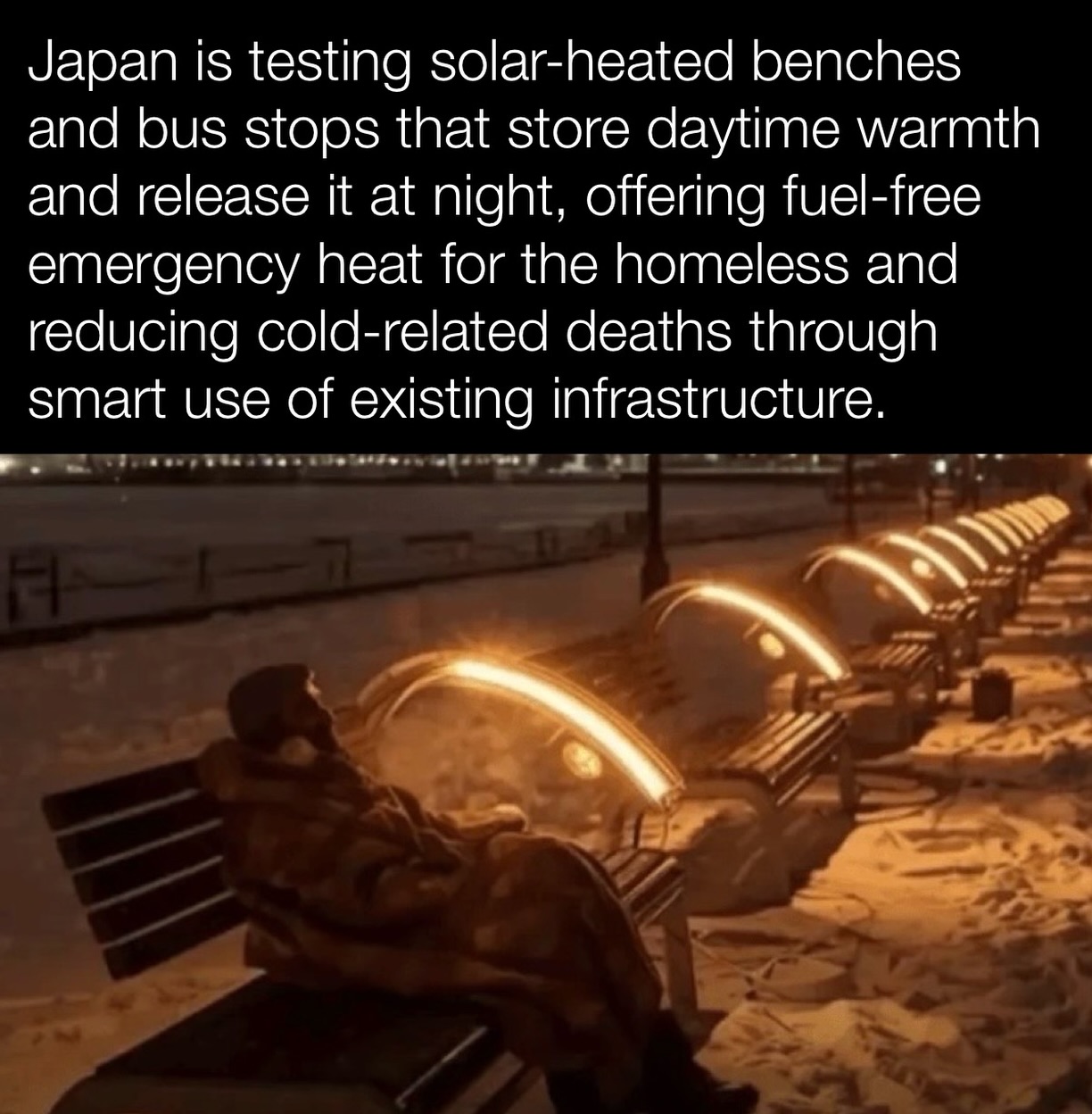 Historyinmemes - In Japan, public benches are being designed to quietly ...