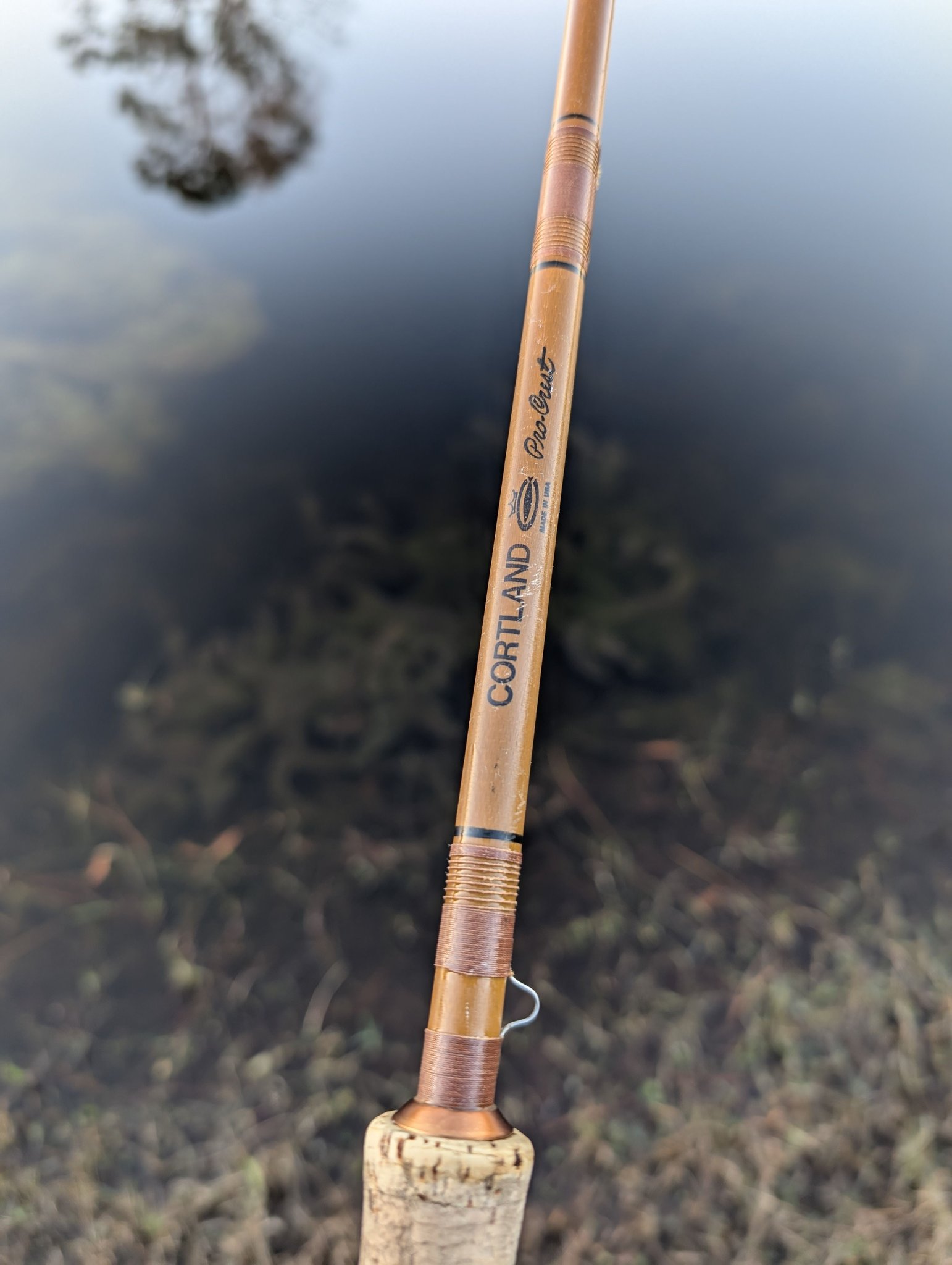 cortland pro-cast fly fishing rod Competition MKII Nymph 10 ft / 2 WT Arx II Spool Nightfall by Lamson 7+ Vintage Cortland Pro Crest Fly